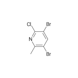 3,5-Dibromo-2-chloro-6-methylpyridine
