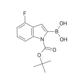 (1-(tert-Butoxycarbonyl)-4-fluoro-1H-indol-2-yl)boronic acid