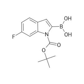 (1-(tert-Butoxycarbonyl)-6-fluoro-1H-indol-2-yl)boronic acid