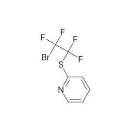 2-((2-Bromo-1,1,2,2-tetrafluoroethyl)thio)pyridine