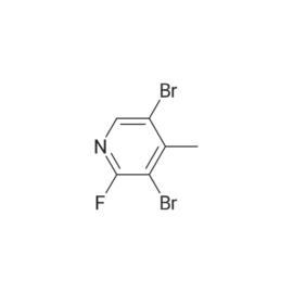 2-Fluoro-3,5-dibromo-4-methylpyridine