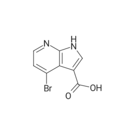 4-Bromo-1H-pyrrolo[2,3-b]pyridine-3-carboxylic acid