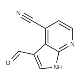 3-Formyl-1H-pyrrolo[2,3-b]pyridine-4-carbonitrile