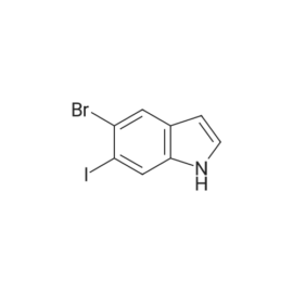 5-Bromo-6-iodo-1H-indole