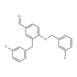 3-(3-Fluorobenzyl)-4-((3-fluorobenzyl)oxy)benzaldehyde