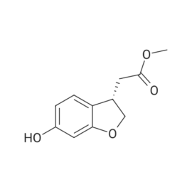 (S)-Methyl 2-(6-hydroxy-2,3-dihydrobenzofuran-3-yl)acetate
