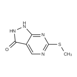 6-(Methylthio)-1H-pyrazolo[3,4-d]pyrimidin-3(2H)-one