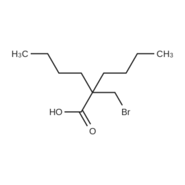 2-(Bromomethyl)-2-butylhexanoic acid