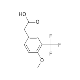 2-(4-Methoxy-3-(trifluoromethyl)phenyl)acetic acid