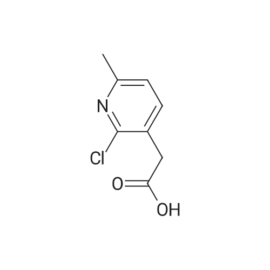 2-(2-Chloro-6-methylpyridin-3-yl)acetic acid