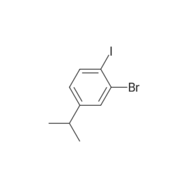 3-Bromo-4-iodoisopropylbenzene