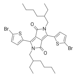3,6-Bis(5-bromothiophen-2-yl)-2,5-bis(2-ethylhexyl)pyrrolo[3,4-c]pyrrole-1,4(2H,5H)-dione