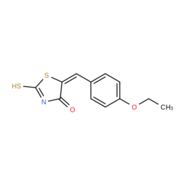 (E)-5-(4-Ethoxybenzylidene)-2-mercaptothiazol-4(5H)-one