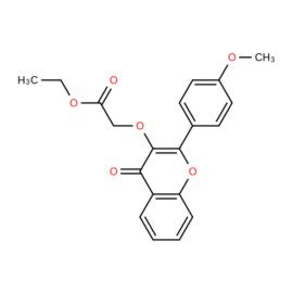 Ethyl 2-{[2-(4-methoxyphenyl)-4-oxo-4H-chromen-3-yl]oxy}acetate