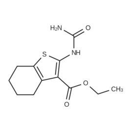 Ethyl 2-ureido-4,5,6,7-tetrahydrobenzo[b]thiophene-3-carboxylate