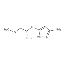 5-((1-Methoxypropan-2-yl)oxy)-1H-pyrazol-3-amine