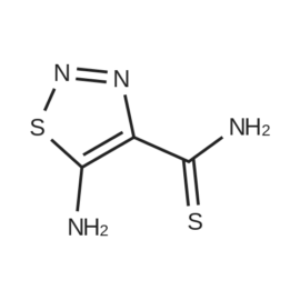 5-Amino-1,2,3-thiadiazole-4-carbothioamide