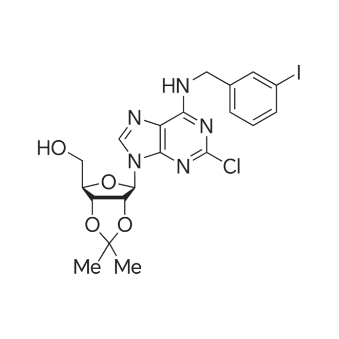 2-Chloro-N-[(3-iodophenyl)methyl]-2',3'-O-(1-methylethylidene) Adenosine