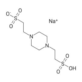 Piperazine-1,4-bis(2-ethanesulfonic Acid) Monosodium Salt
