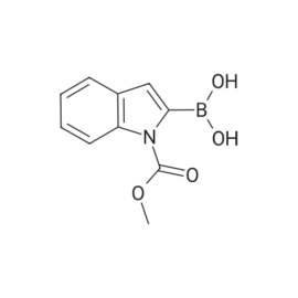(1-(Methoxycarbonyl)-1H-indol-2-yl)boronic acid
