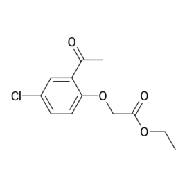 Ethyl (2-acetyl-4-chlorophenoxy)acetate