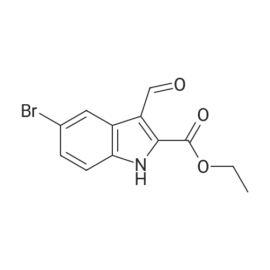 Ethyl 5-bromo-3-formyl-1H-indole-2-carboxylate