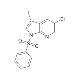 5-Chloro-3-iodo-1-(phenylsulfonyl)-1H-pyrrolo[2,3-b]pyridine