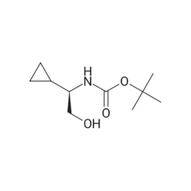 tert-Butyl N-[(1R)-1-cyclopropyl-2-hydroxyethyl]carbamate