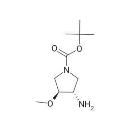 (3S,4S)-tert-Butyl 3-amino-4-methoxypyrrolidine-1-carboxylate