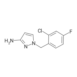 1-(2-Chloro-4-fluorobenzyl)-1H-pyrazol-3-amine
