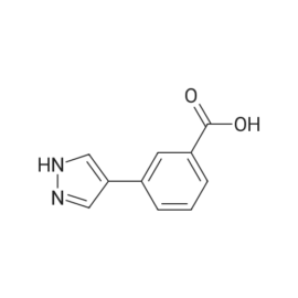 3-(1H-Pyrazol-4-yl)benzoic acid