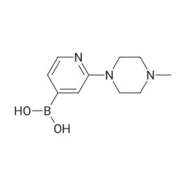 (2-(4-Methylpiperazin-1-yl)pyridin-4-yl)boronic acid
