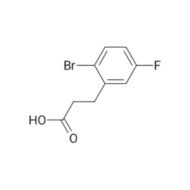 2-Bromo-5-fluorobenzenepropanoic acid