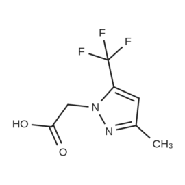 2-(3-Methyl-5-(trifluoromethyl)-1H-pyrazol-1-yl)acetic acid