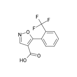 5-[2-(Trifluoromethyl)phenyl]-1,2-oxazole-4-carboxylic acid