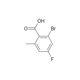 2-Bromo-4-fluoro-6-methylbenzoic acid