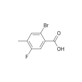 2-Bromo-5-fluoro-4-methylbenzoic acid