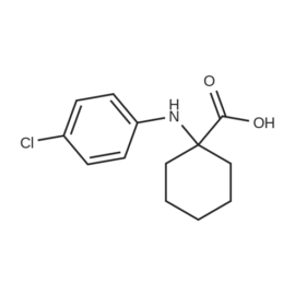 1-((4-Chlorophenyl)amino)cyclohexanecarboxylic acid