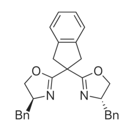 (4S,4’S)-2,2′-(2,3-Dihydro-1H-indene-2,2-diyl)bis(4-benzyl-4,5-dihydrooxazole)