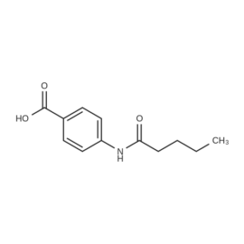 4-Pentanamidobenzoic acid