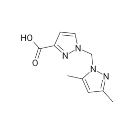 1-((3,5-Dimethyl-1H-pyrazol-1-yl)methyl)-1H-pyrazole-3-carboxylic acid