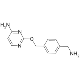 2-((4-(Aminomethyl)benzyl)oxy)pyrimidin-4-amine