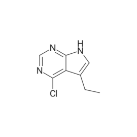 4-Chloro-5-ethyl-7H-pyrrolo[2,3-d]pyrimidine