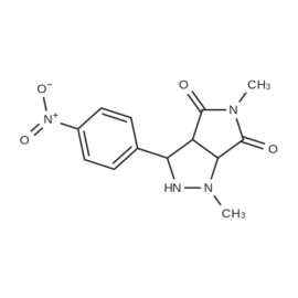 1,5-Dimethyl-3-(4-nitrophenyl)tetrahydropyrrolo[3,4-c]pyrazole-4,6(1H,5H)-dione