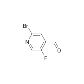 2-Bromo-5-fluoroisonicotinaldehyde