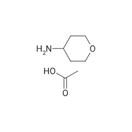 Tetrahydro-2H-pyran-4-amine acetate