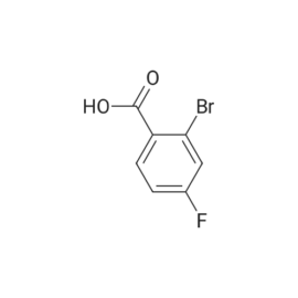2-Bromo-4-fluorobenzoic acid