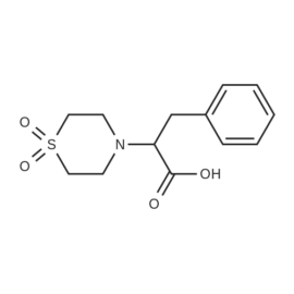 2-(1,1-Dioxidothiomorpholino)-3-phenylpropanoic acid