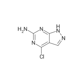 4-Chloro-1H-pyrazolo[3,4-d]pyrimidin-6-ylamine