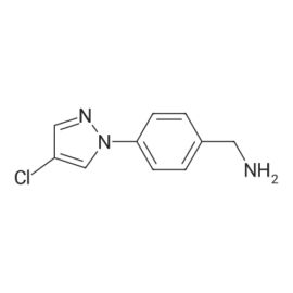 (4-(4-Chloro-1H-pyrazol-1-yl)phenyl)methanamine
